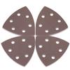 4 шт. 6 отверстий треугольная губка наждачная бумага листы диск наждачная бумага полировальные инструменты (1800-2000#)