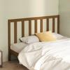 VidaXL Headboard Honey Brown 126x4x100 Cm Solid Pine Wood 817683