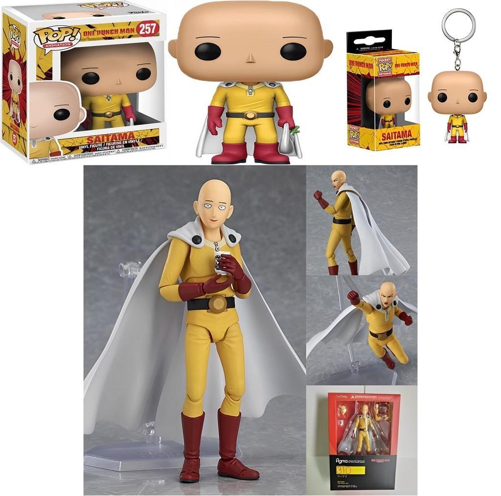 One Punch Man Saitama Pvc Figure Cute Cartoon Animation Toy!