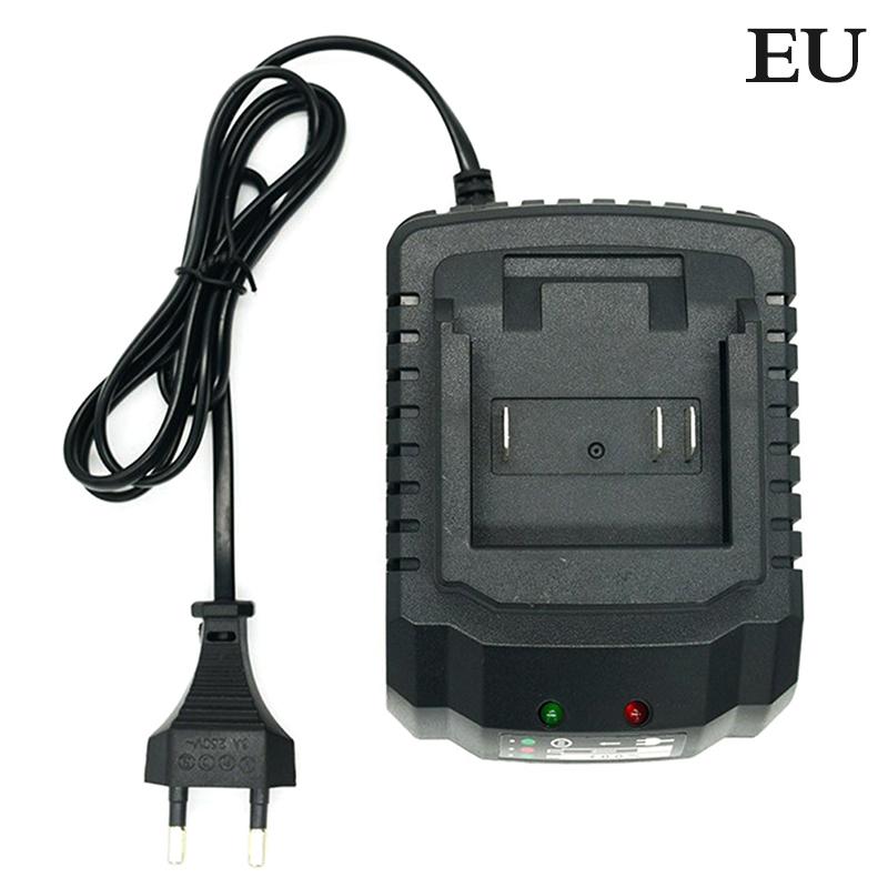 1 шт. Зарядное устройство для аккумулятора электроинструментов Подходит для литий-ионного аккумулятора Портативное быстрое зарядное устройство