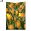 Tulip Floral Tapestry Natural Aesthetic Wall Decoration High-Quality Home Furnishing For Bedroom And Living Room