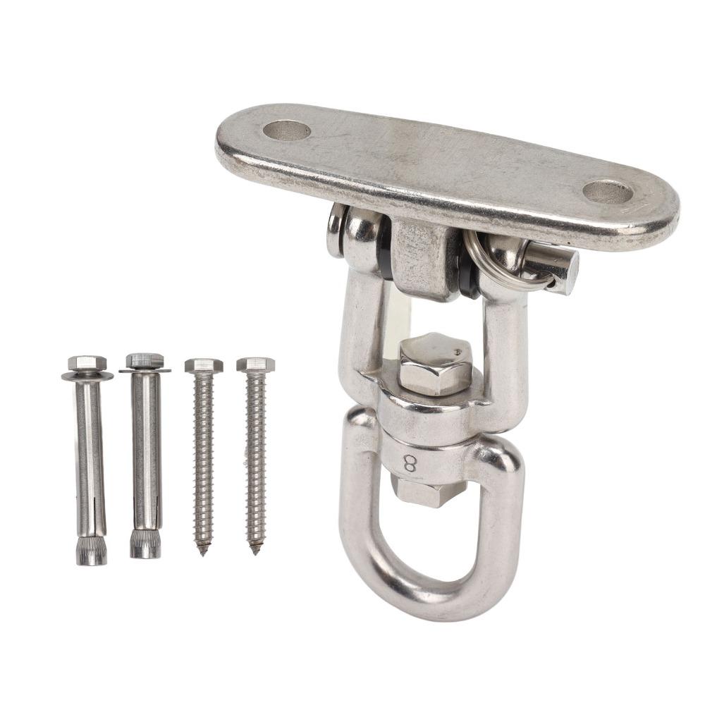 Stainless Steel Heavy Duty Swing Hook 360 Degree Rotate Swing Hanging Hook  Swing Hanging
