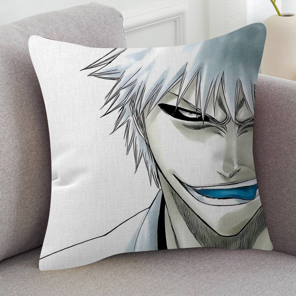 Anime BLEACH Pillow Cushion Cover Pillowcase Living Room Sofa Home Decor Customized