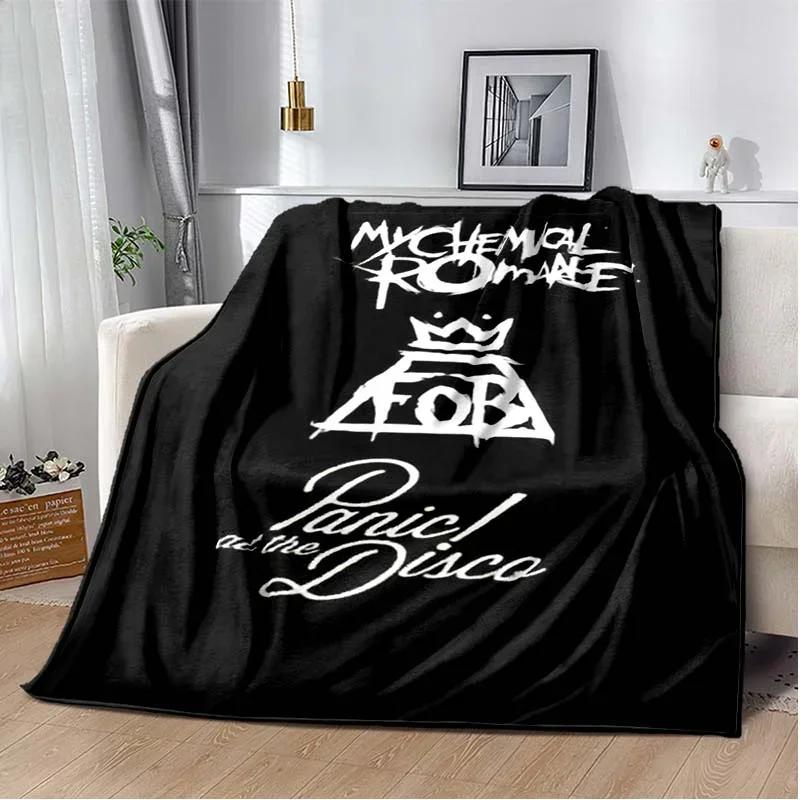 Плед My Chemical Romance Легкий Теплоизоляция для Дивана Кровати Офиса Машины Наколенники Decke couverture stragulum