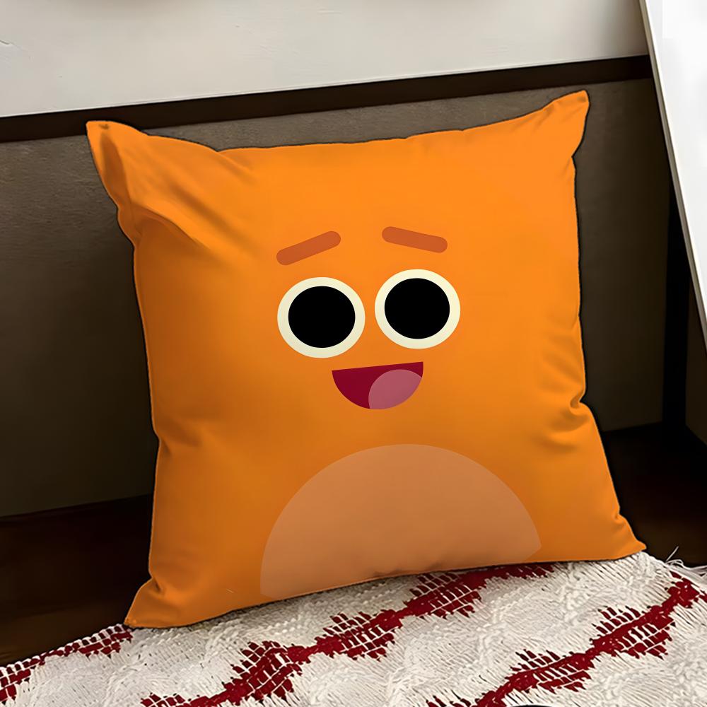 The Bumble anime NNums Cushion Cover Reversible Soft Durable Pillow Cover Home  Car MultiScene Use for Daily Comfort