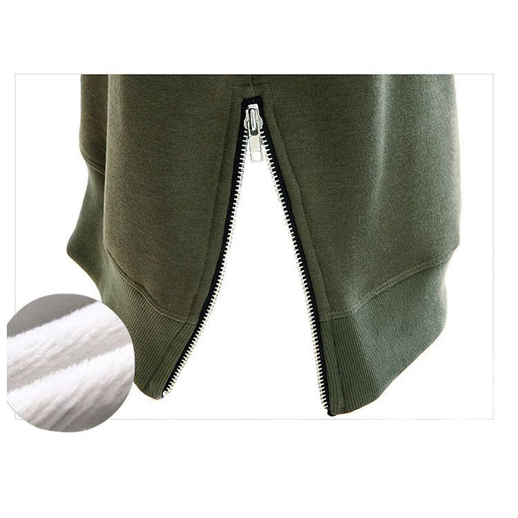 Свободное верхнее пальто, пуловер с капюшоном и длинными рукавами, большой плюшевый утепленный свитер, средний длинный свитер, забавный женский топ с капюшоном в европейском стиле