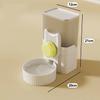 Automatic Hanging Pet Water Dispenser and Food Feeder for Cats Dogs Cage Mounted Gravity Kettle Large Capacity