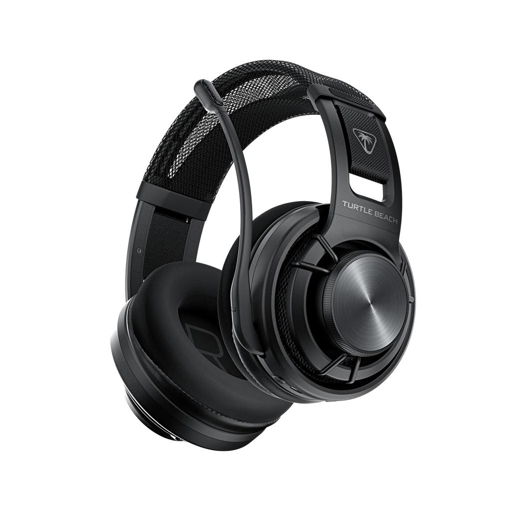 TURTLE BEACH Atlas Air Wireless Gaming Wireless with Unidirectional Audio Mobile Steam Deck Battery Life Open-Eye Headphones, Multi-Platform, Black,