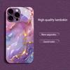Красочный гальванизированный стеклянный чехол для телефона iPhone 17 16 15 14 13 12 11 Pro Max Plus 16E 17Air