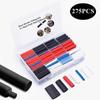 Hot Air Gun and 200/275PCS Waterproof Wire Connector Heat Shrink Tubing Adhesive Lined Shrinkable Ratio 3:1 Wire Cable Sleeve Kit