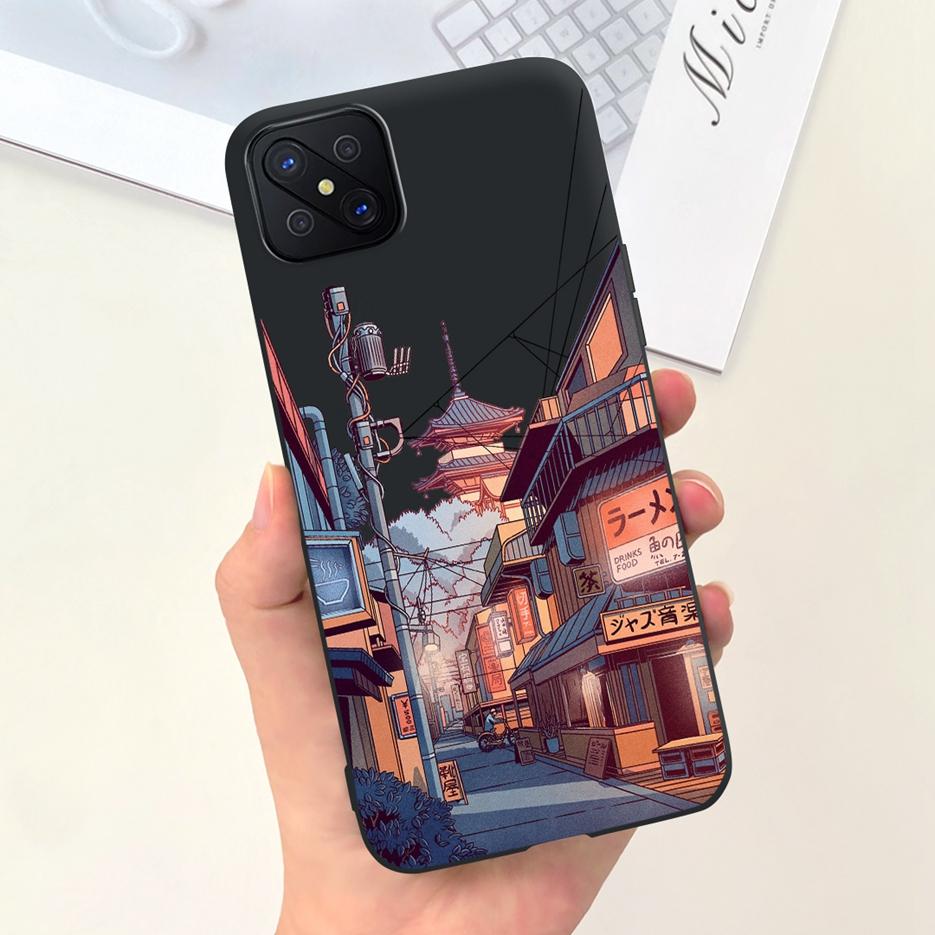 Чехол для Oppo Reno 4Z 5G CPH2065 Милый чехол с рисунком конфет Мягкий силиконовый чехол для телефона Для Oppo Reno4 Z Reno4Z Fundas 6.57'' Coque