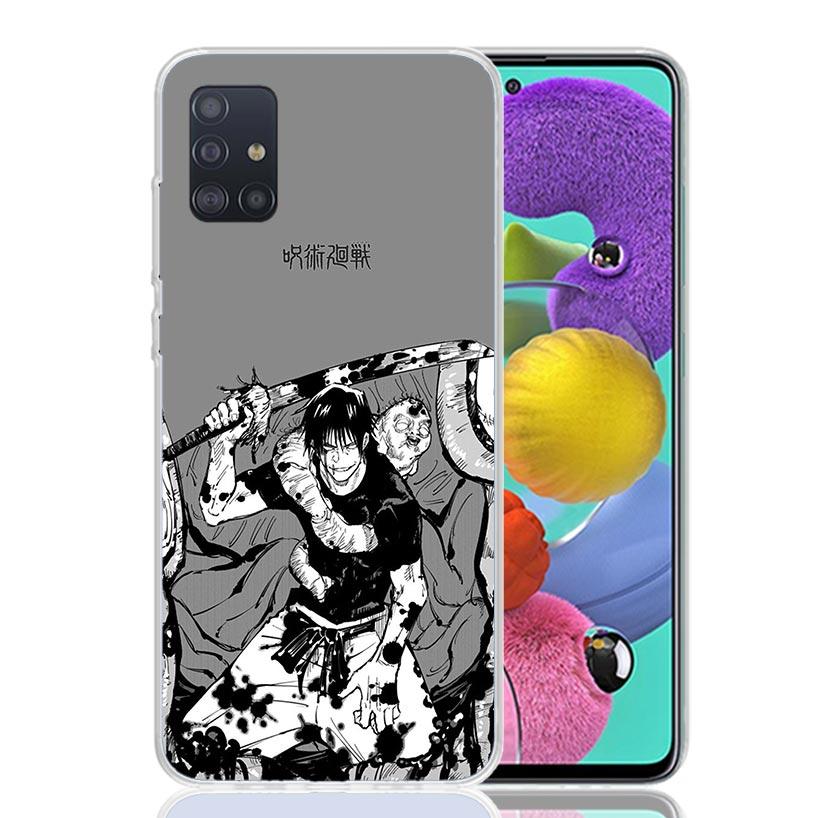 Чехол для телефона JujuKaisen Фушигуро Тодзи Для Samsung Galaxy A52 A32 A22 A12 A02S A50S A30S A51 A31 AA71 Note 20 Ultra 10 S10 Plus Ga