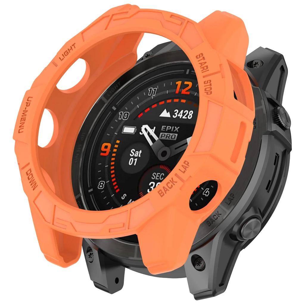 Protective Case Hollow protective shell For Garmin Fenix 7 7S 7X Bumper Silicone Cover For Garmin Epix Pro 42mm 47mm 51mm Cover