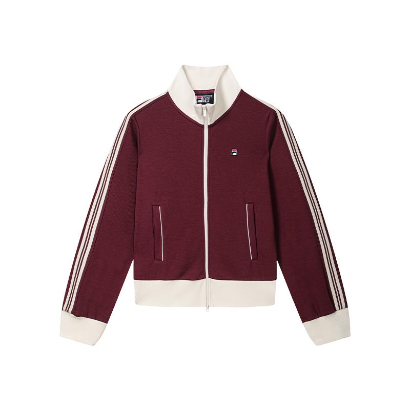 Fila Heritage Повседневная куртка с длинным рукавом Женские куртки Бордовый F11W638507FWI