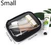 Women Clear Makeup Bag,Waterproof Toiletry Bag, Carry on Makeup Bag, Toiletry Brush Organizer Pouch, PVC Travel Make Up Kit Bags