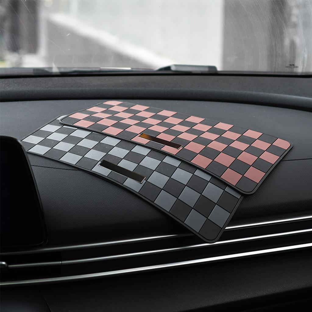 Универсальный коврик для приборной панели автомобиля Нескользящий коврик с липким покрытием Коврик для приборной панели Защитный коврик для хранения автомобиля Аксессуары для салона автомобиля