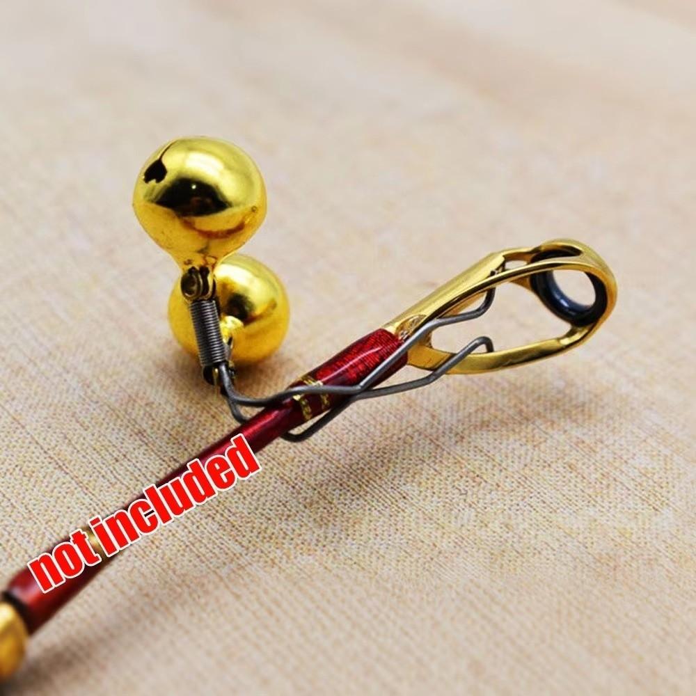 5/10Pcs High Sensitivity Clip-On Fishing Rod Bell Fishing Rod Alert Sea Fishing