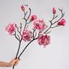 Handmade Artificial Magnolia Flower Real Touch Artificial Orchid Flowers  Home Living Room Decor