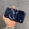 Роскошный 3D-чехол с волнистой текстурой, матовый, противоударный, для iPhone 17 Air 16 15 13 14 12 Pro Max Plus, креативный TPU-чехол с узором "Водяная рябь"