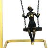Elegant Swing Figure Sculpture for Stylish Home Decor