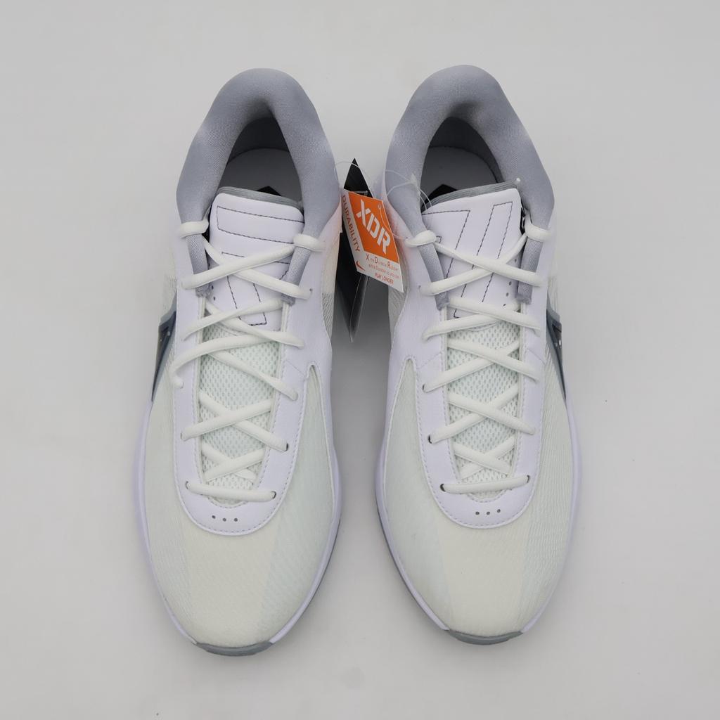 FJ7807-102 Nike Giannis Freak 6 Белый Черный Волк Серый (Мужской)