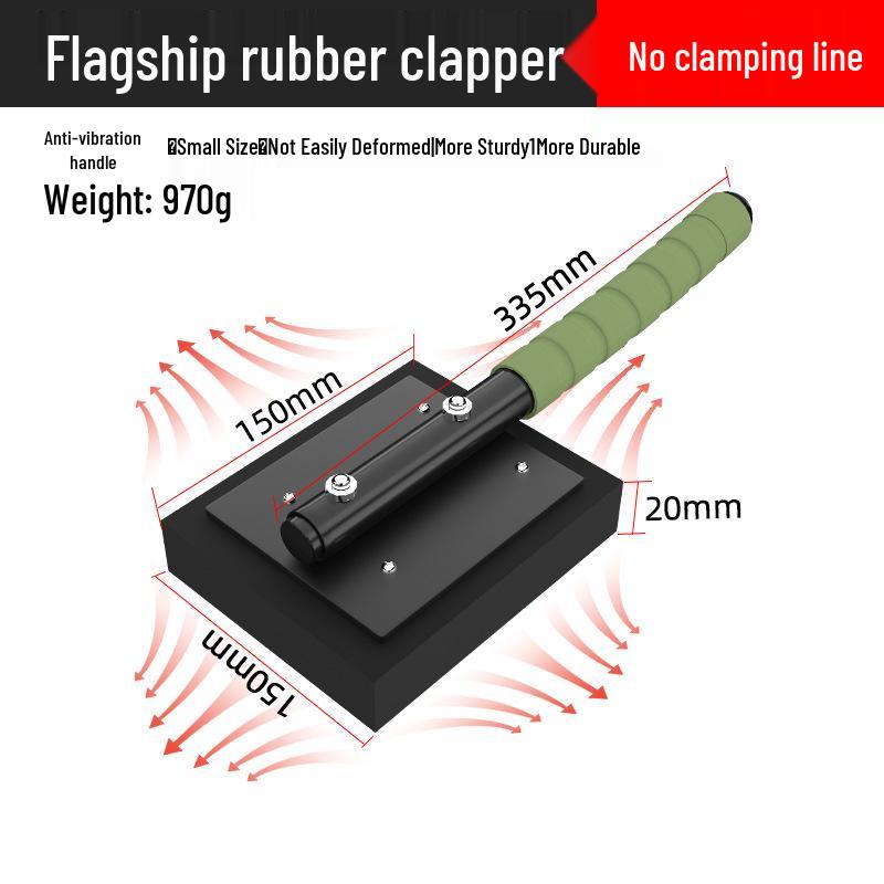 Набор инструментов для укладки плитки: Резиновая трамбовочная доска для каменщиков и укладчиков напольной плитки