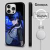 Адо Японская певица   Чехол для телефона для iPhone 16e,16,15,14,13,12,11,Plus,Pro,Max,Mini Магнитная беспроводная зарядка Magsafe