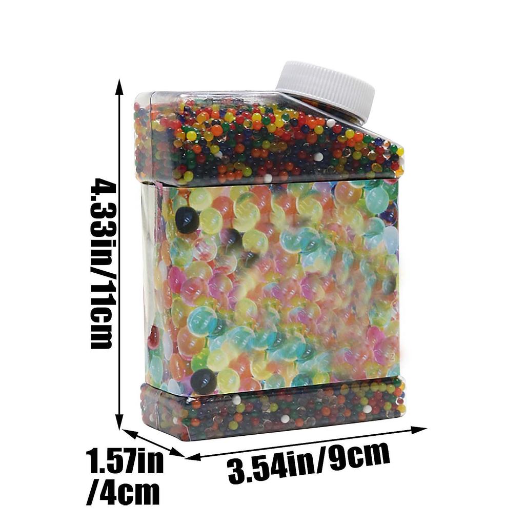 Красочные хрустальные бусины, впитывающие грязь, дети играют в водное садовое украшение