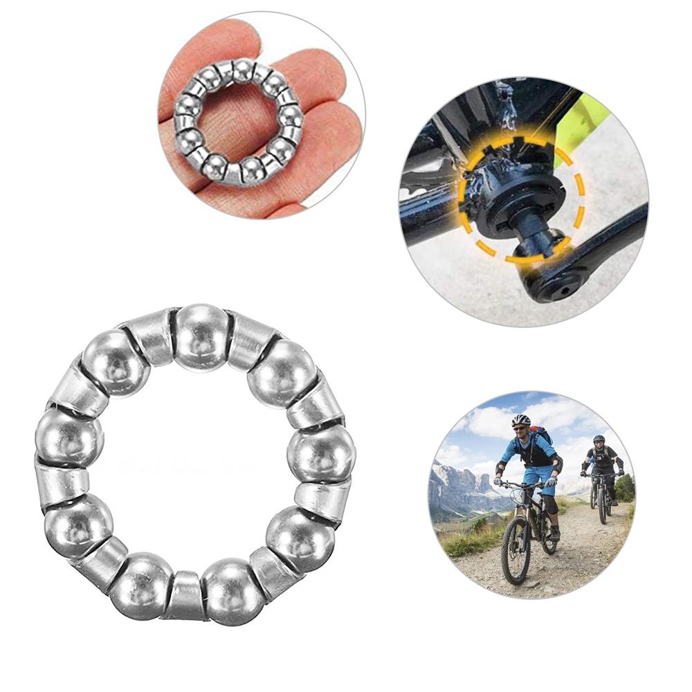 Crank Cycling 9 Balls Bike Bearing Retainer Bicycle Steel Ball Mountain Bike Bike Ball Bearing