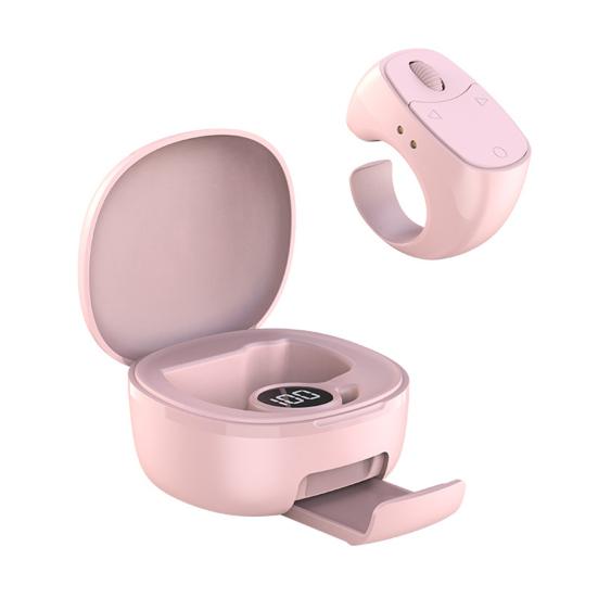 Bluetooth-совместимый пульт дистанционного управления на палец Стабильное соединение Перезаряжаемый Универсальный Беспроводной Кольцо для прокрутки Перелистыватель страниц