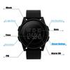 Men's Waterproof Digital Sports Watch, Multifunctional, 12/24 Hour Display, LED Backlight, Stopwatch, Alarm, Military Style, Simple Design with Rubber