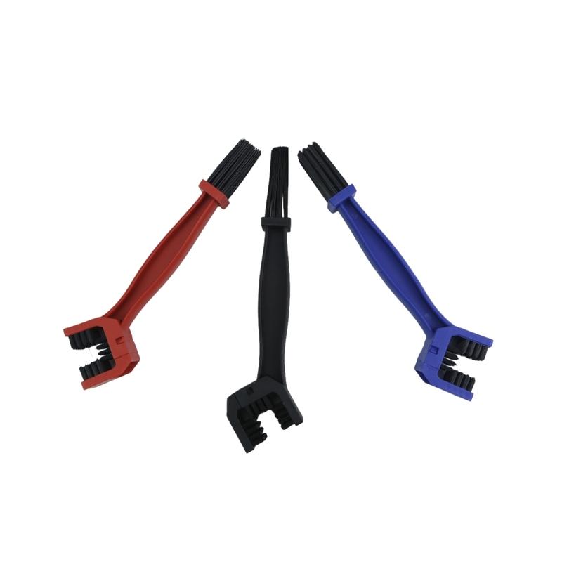 Portable Chain Cleaner Brush For Motorcycle Road Bike Bicycle Moto Clean Maintenance Tool Outdoor Scrubber