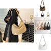 Chic Korean Style Cotton Tote Bag For Women 2023 New Pleated Cloud Bag Autumn Winter