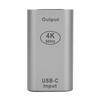 Адаптер TypeC (мама) к HD Multimedia Interface (мама) 4K при 60 Гц Адаптеры для Windows Android OS X