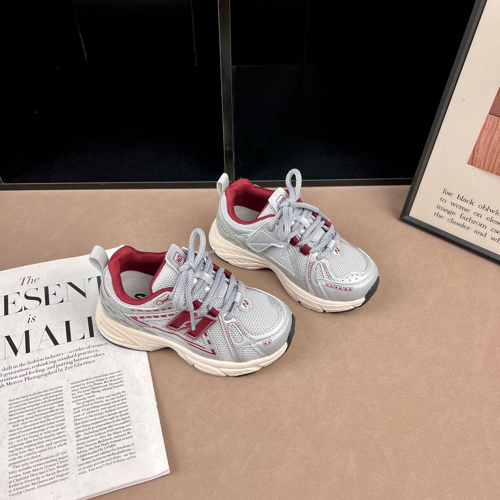 Модные детские спортивные кроссовки в корейском стиле с сеткой - Новинки Весна 2026, Легкие и дышащие для мальчиков и девочек.