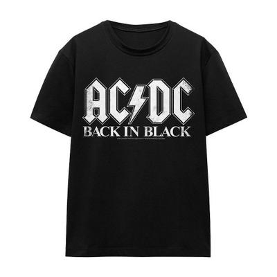 AC/DC Унисекс взрослая футболка Back In Black