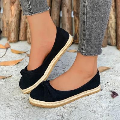 Распродажа модной женской обуви 2024 года, новые женские туфли One Kick на плоской подошве с круглым носком, повседневные удобные туфли большого размера на плоской подошве