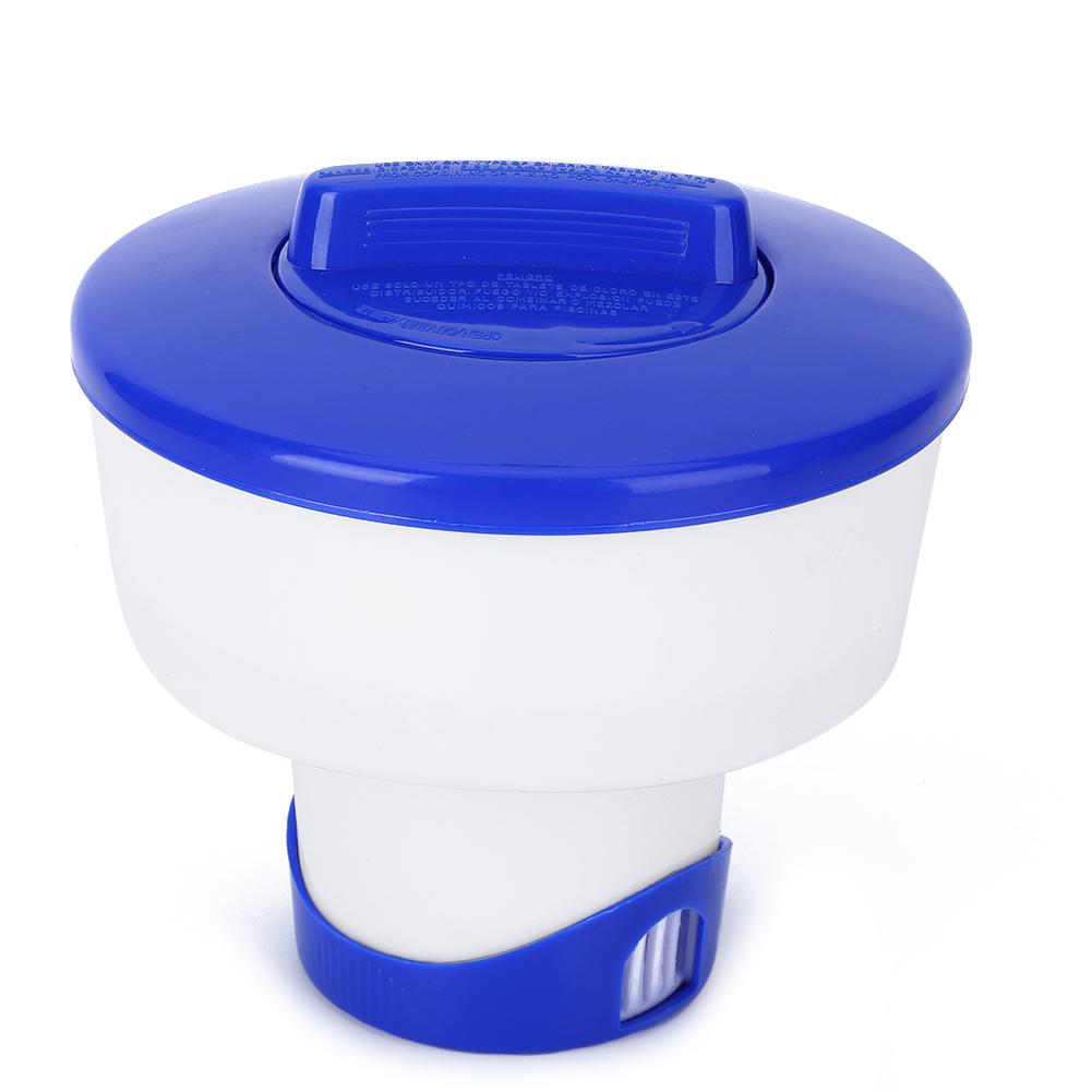 ПВХ Прочная конструкция 8-дюймовый Складной Бассейн Химический Плавающий Автоматический Очищающий Дозатор Аксессуар для Спа