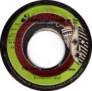 7-дюймовая пластинка RANKING JOE - The Hotter Claps Clap Them NONE Mandingo 1978 Ямайка Регги, Ска и Даб Б/У