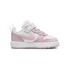 Nike Кроссовки для образа жизни Court Borough Low 2 SE Женские Детские Белый Розовый Пена DQ0493-100