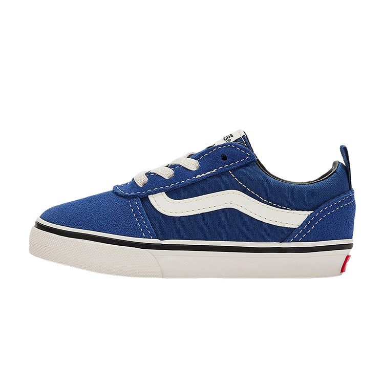 Vans Slip-On Series Comfortable Versatile Low-Top Walking Shoes Baby Shoes Blue VN0A3QU199U