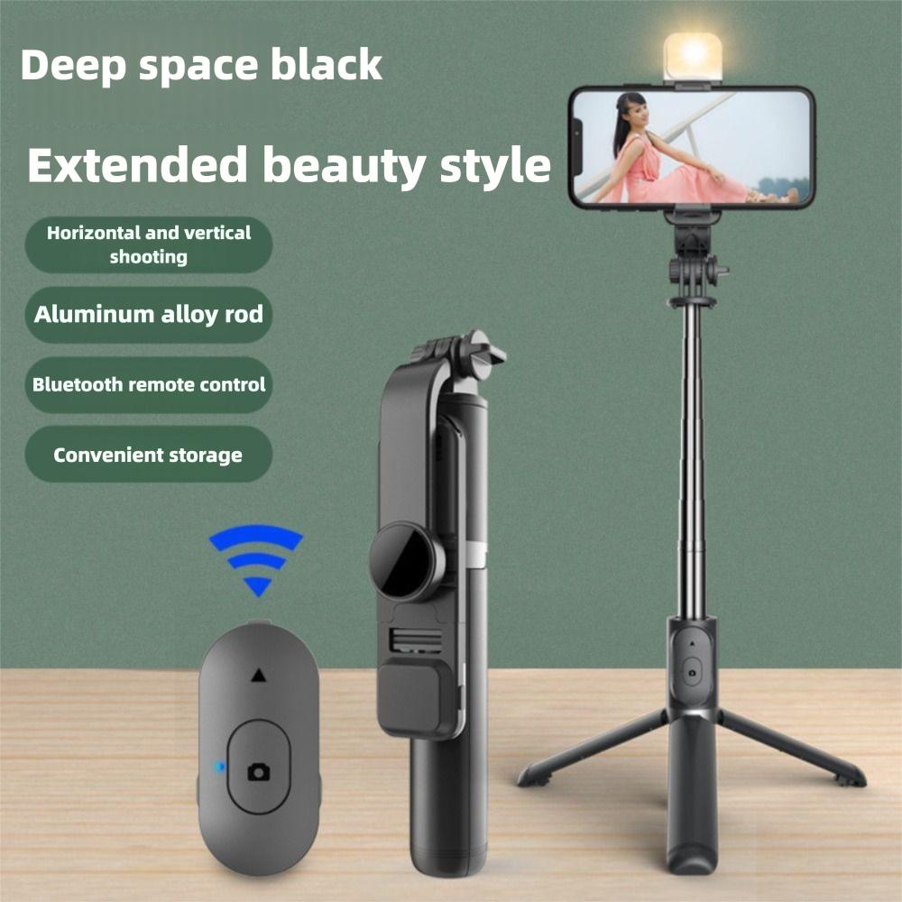 360 Degree Rotation Wireless Bluetooth Tripod Detachable Mobile Phone Camera Stand  Group Photo