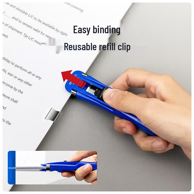 Deli 8591 Push Clip Dispenser