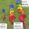 Colorful Outdoor Rainbow Windmill Garden Decoration