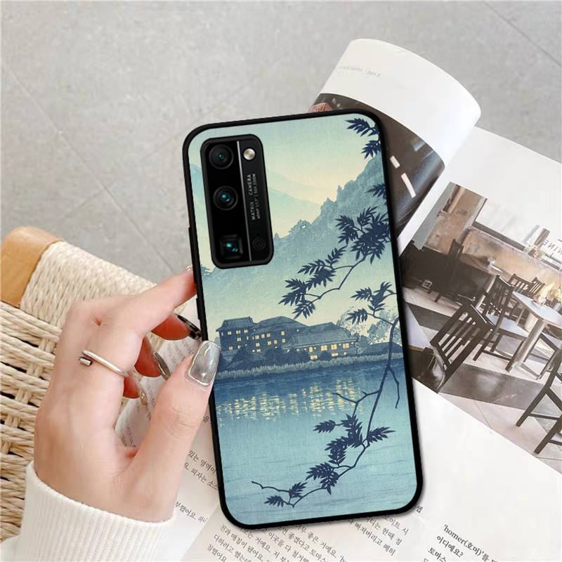 Чехол для телефона в японском стиле Art Japan для Huawei Honor V30 30 9X 7A Pro View 20 10 9 Lite 10I 8C 8X 5A Play Cover
