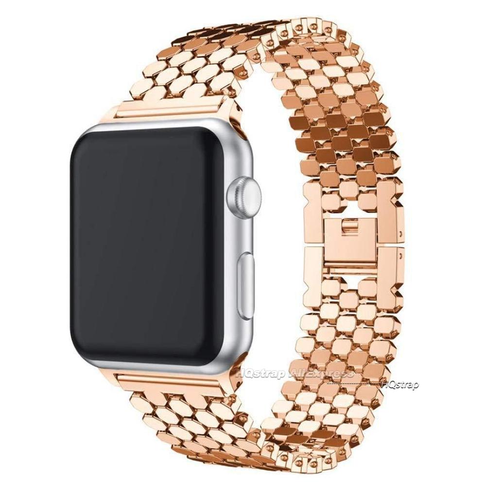 Металлический ремешок для Apple Watch 45мм 44мм серии 10 46мм 42мм Браслет для iwatch 9 8 7 6 SE 5 40мм 41мм Ultra2 49мм ремешок