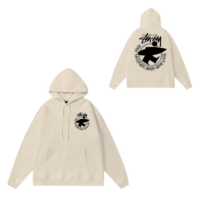 Unisex Hooded Cotton Sweatshirt Streetwear Letter Print Loose Fit Winter Casual Top Teens