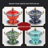 Cloisonné Copper Individual Hot Pot
