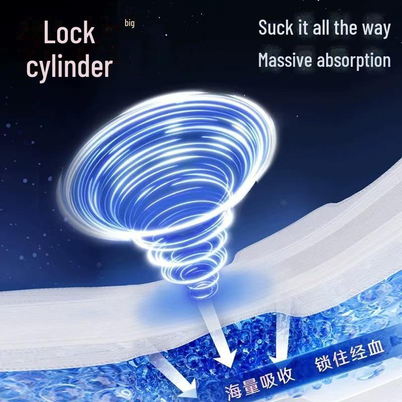 Ультратонкие гигиенические прокладки Sophie, цвет Nude Skin, мягкие на хлопковой основе, для ночного использования, 290 мм, 4 шт. в упаковке.