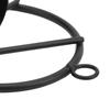 Easy To Clean Tealight Candle Holder Black Color Metal Candle Holder  Fireplace Decor